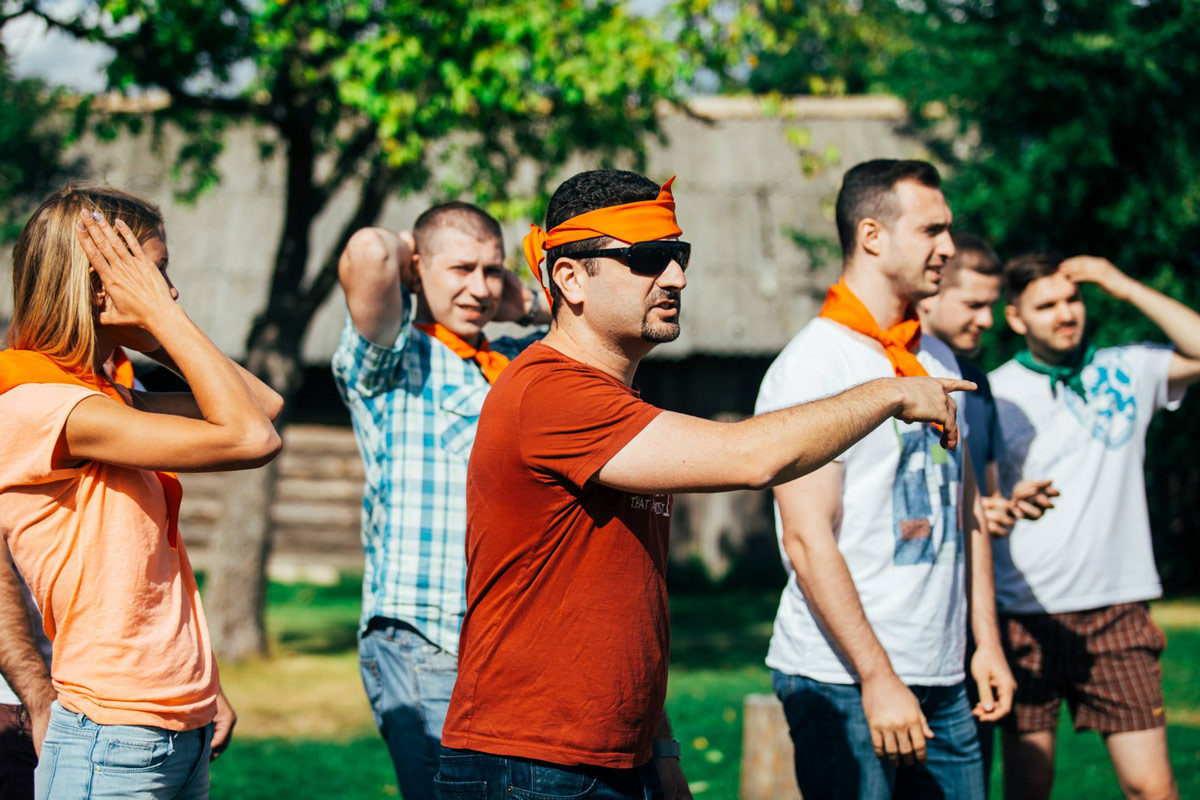 Tech Forward team on summer corporate event 6